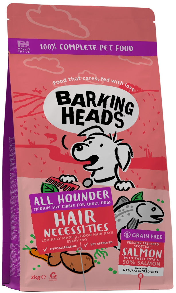 Barking Heads All Hounder Hair Necessities Salmon 12 kg