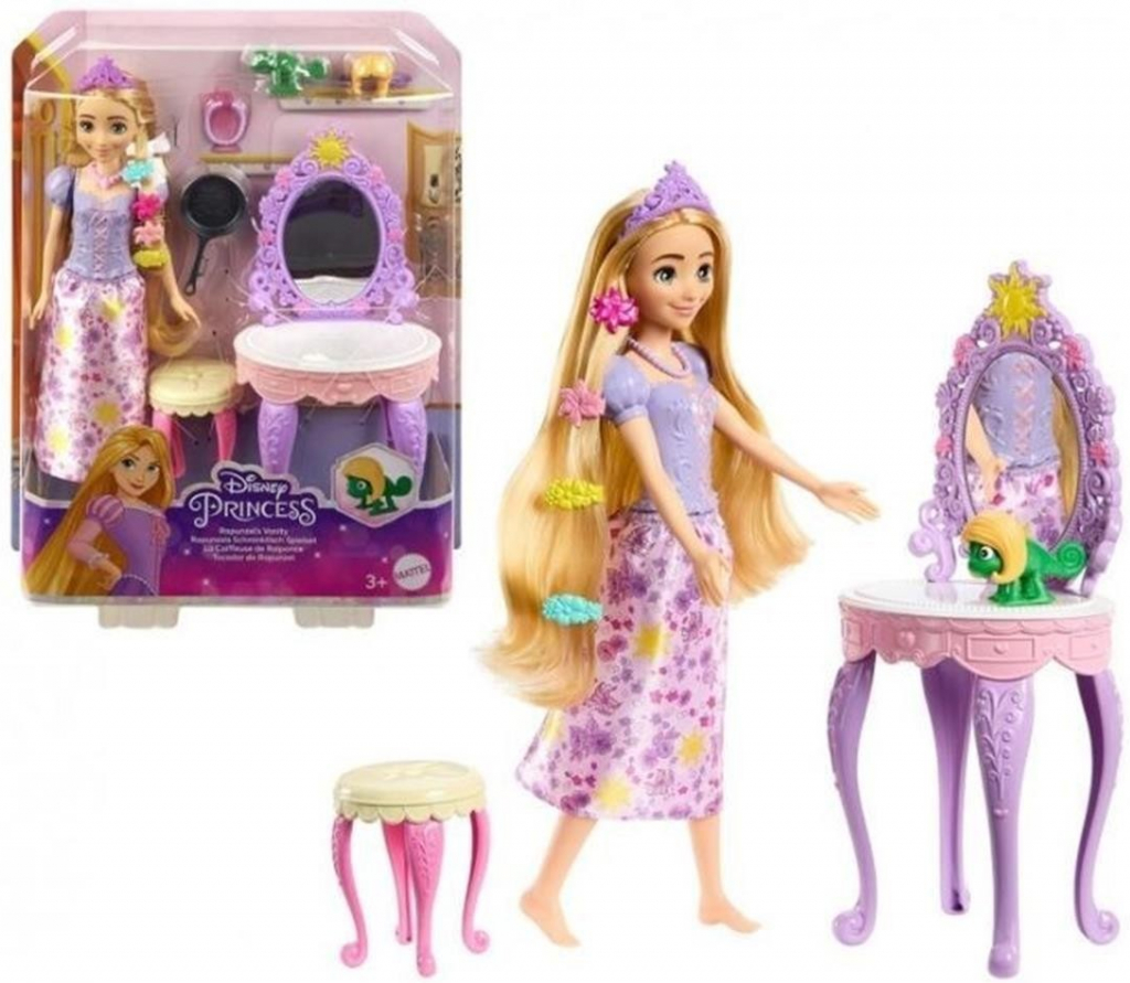 Mattel Disney Princess Locika se stylovými doplňky