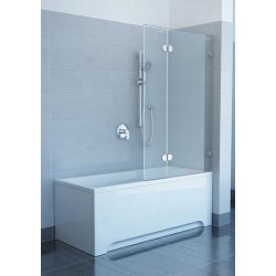 Ravak GlassLine Vanová zástěna GVS2-100 L chrom Transparent 78LA0A00Z1