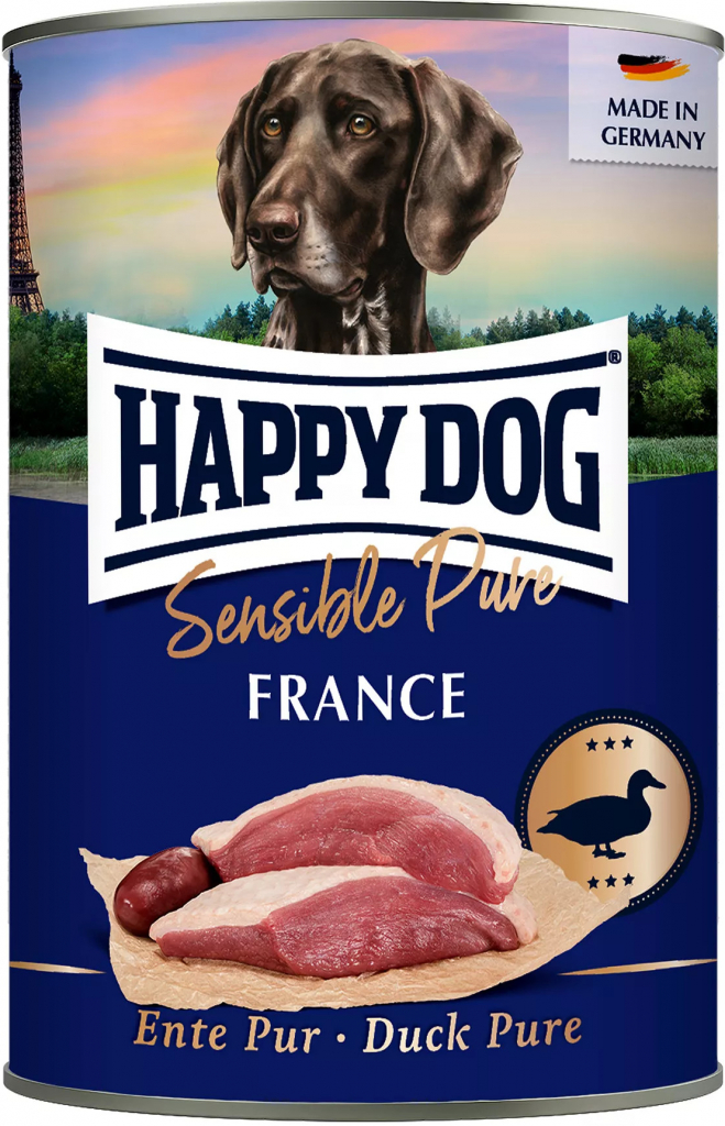 Happy Dog Ente Pur France kachní 400 g