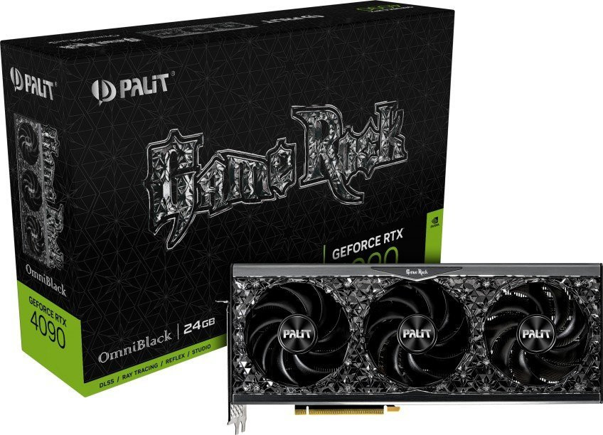 Palit GeForce RTX 4090 GameRock OmniBlack 24GB GDDR6X NED4090019SB-1020Q