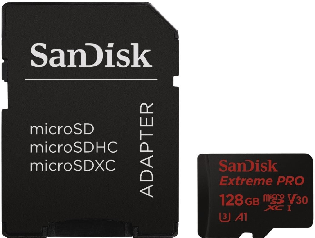 SanDisk microSDXC 128 GB UHS-I U3 SDSQXCG-128G-GN6MA
