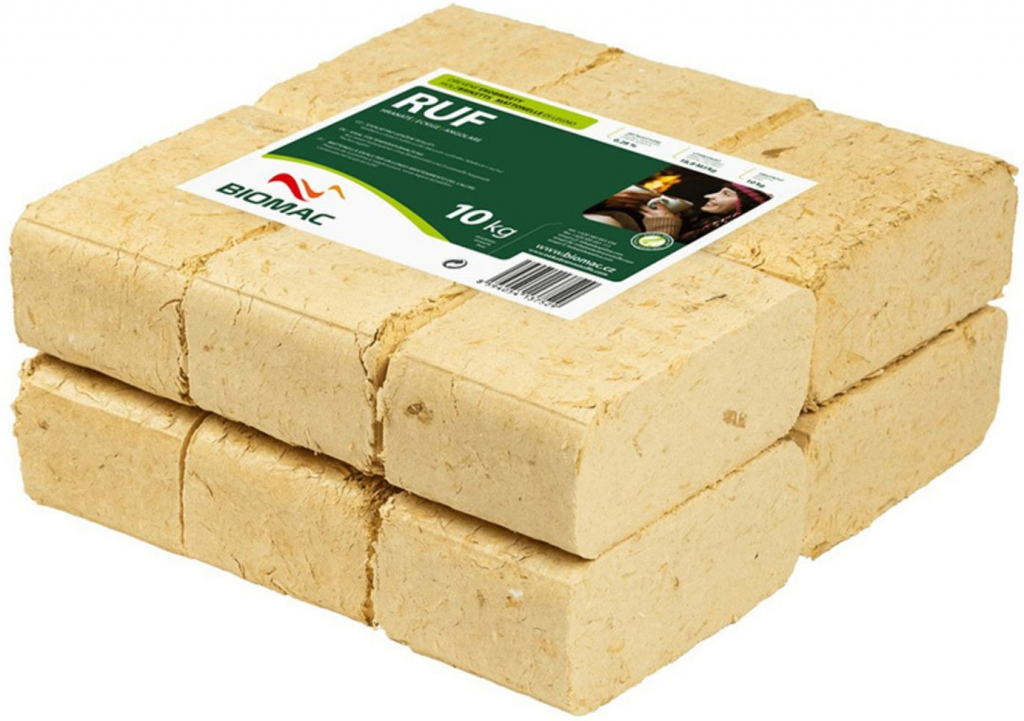 BRIK brikety dřevěné 10kg