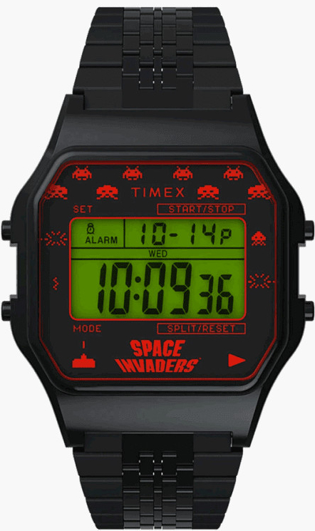 Timex TW5M35900 T80 Space Invaders