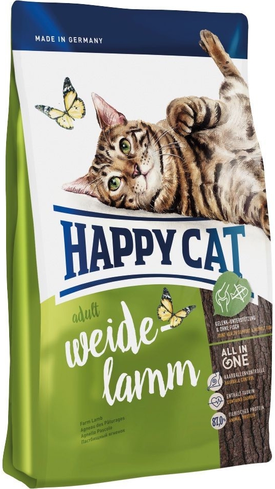 Happy cat Supreme Fit & Well Weide Lamm Adult 10 kg