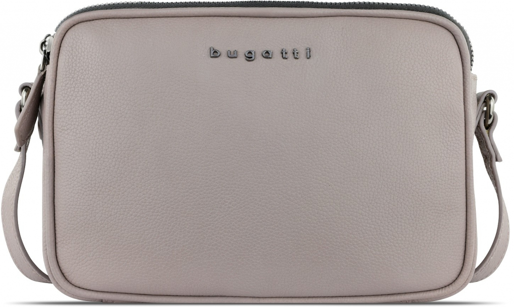 Bugatti dámská kožená kabelka crossbody Bella Small Shoulder Bag 49480262 béžová