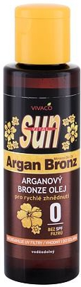 Vivaco Sun opalovací olej s Bio-arganovým olejem SPF0 100 ml