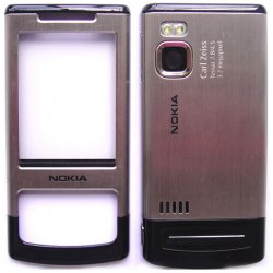 Kryt Nokia 6500 slide stříbrný