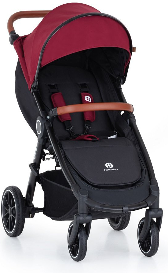 Petite&Mars Sport Street+ RWS Oak 2022 Deep Ruby Complete