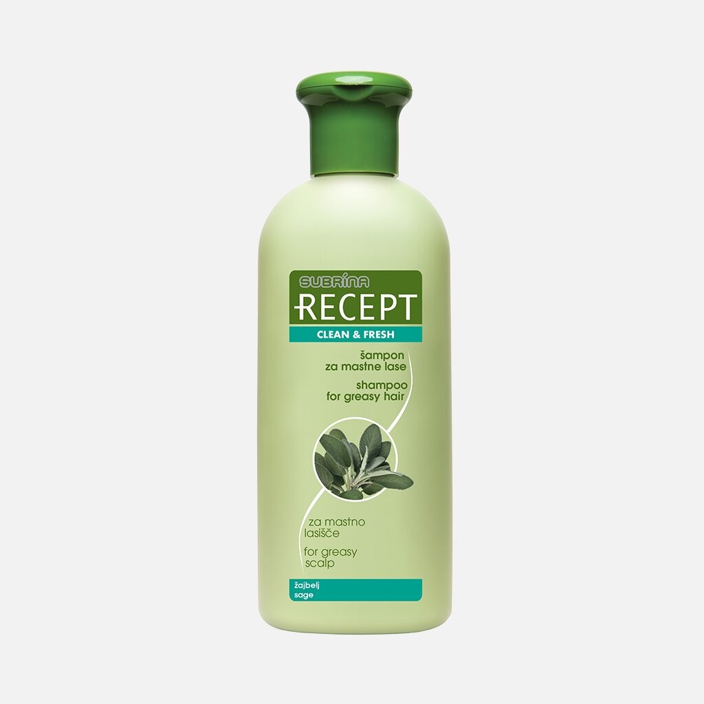 Subrina Recept Clean & Fresh Shampoo For Greasy Hair 400 ml