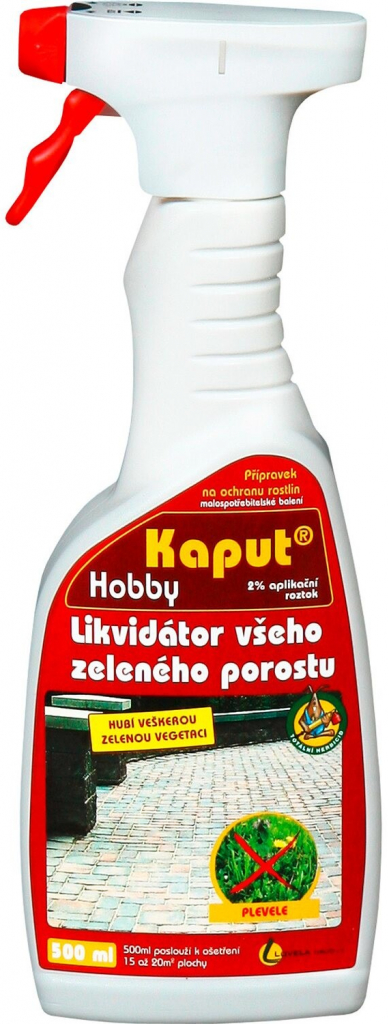 NOHEL GARDEN Likvidátor zeleného porostu Kaput Hobby 500 ml