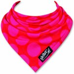 Babyboum Skibz tkaná bavlna fuchsia