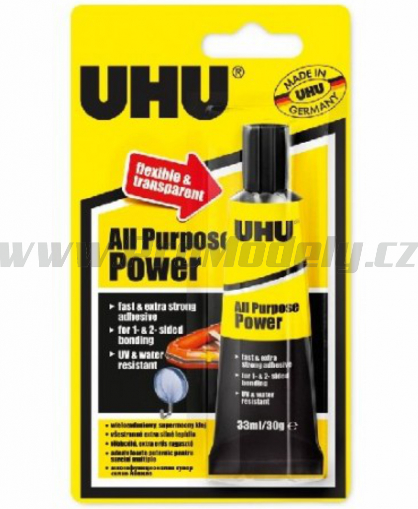 UHU All Purpose Power Transparent 33 ml