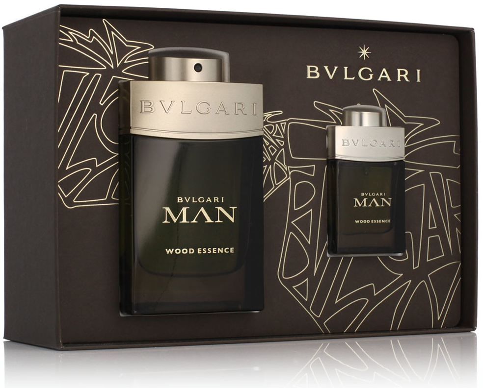 Bvlgari Man Wood Essence pro muže EDP 100 ml + EDP 15 ml dárková sada