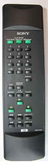 Dálkový ovladač Emerx Sony RM-DX50