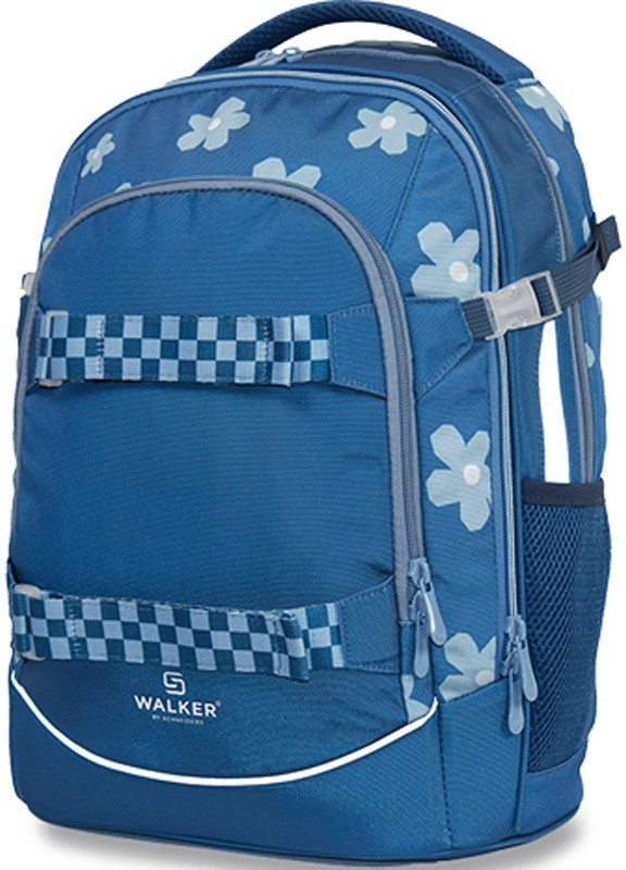 Walker Dívčí batoh Fame Uni Flower modrá
