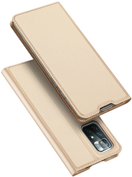Pouzdro DUX Peněženkové Xiaomi Poco M4 Pro 5G / Redmi Note 11S 5G zlaté