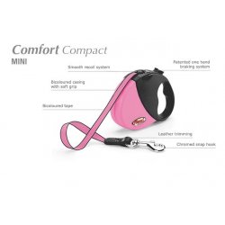 Flexi Comfort Compact 1 5m/15kg pásek modré