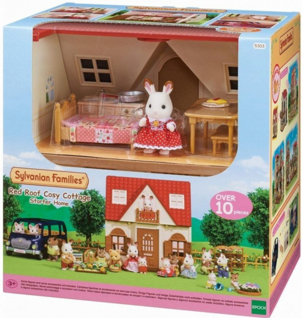 Sylvanian Families Základní dům s červenou střechou