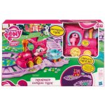 My Little Pony lokomotiva el. pohon, vagón, poník a 7 kolej