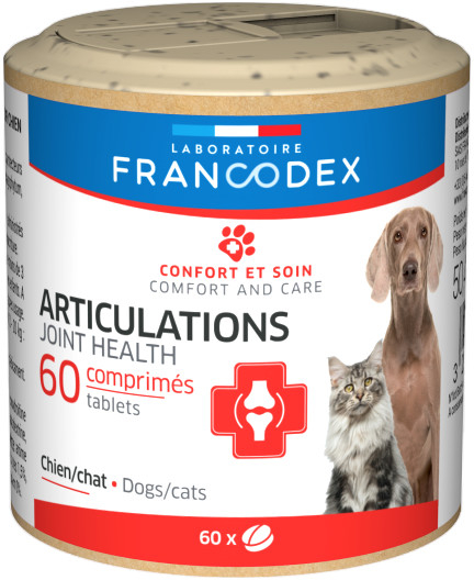 Francodex Kloubní výživa Articulation pes, kočka 60¨tbl