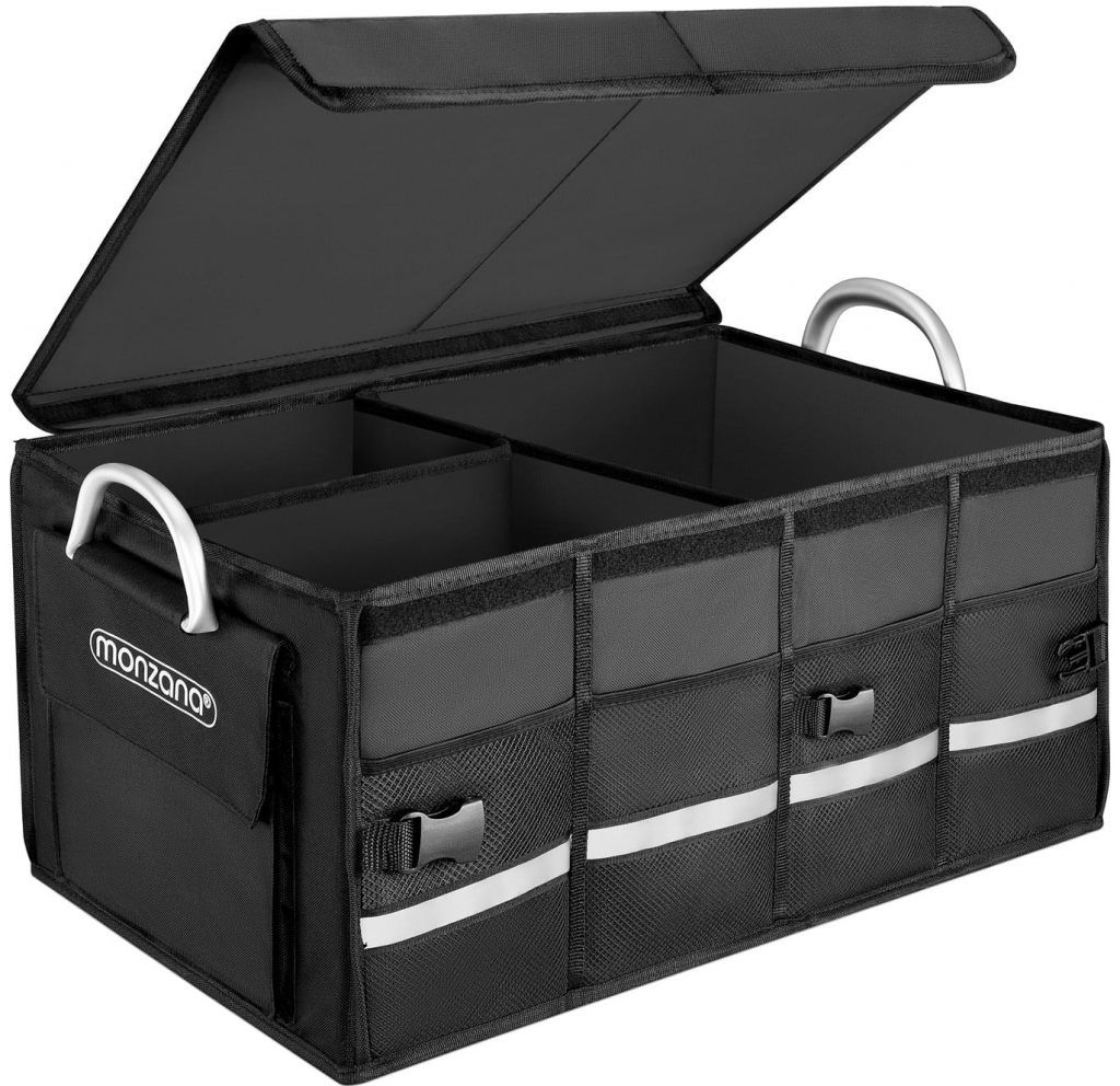 Monzana 108794 Organizér do kufru auta 63 L černý 60x35x30cm