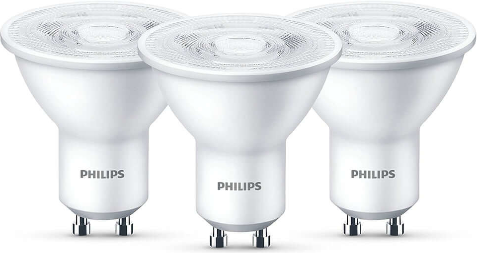 Philips LED 4.7-50W, GU10 2700K, 3ks 929001250494