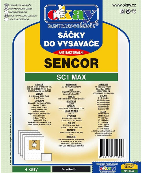 Sencor SC1 MAX 8ks