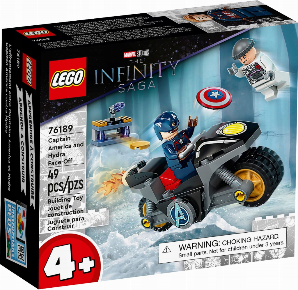 LEGO® Super Heroes 76189 Kapitán Amerika a souboj s Hydrou