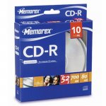Memorex CD-R 700MB 52x, 10ks