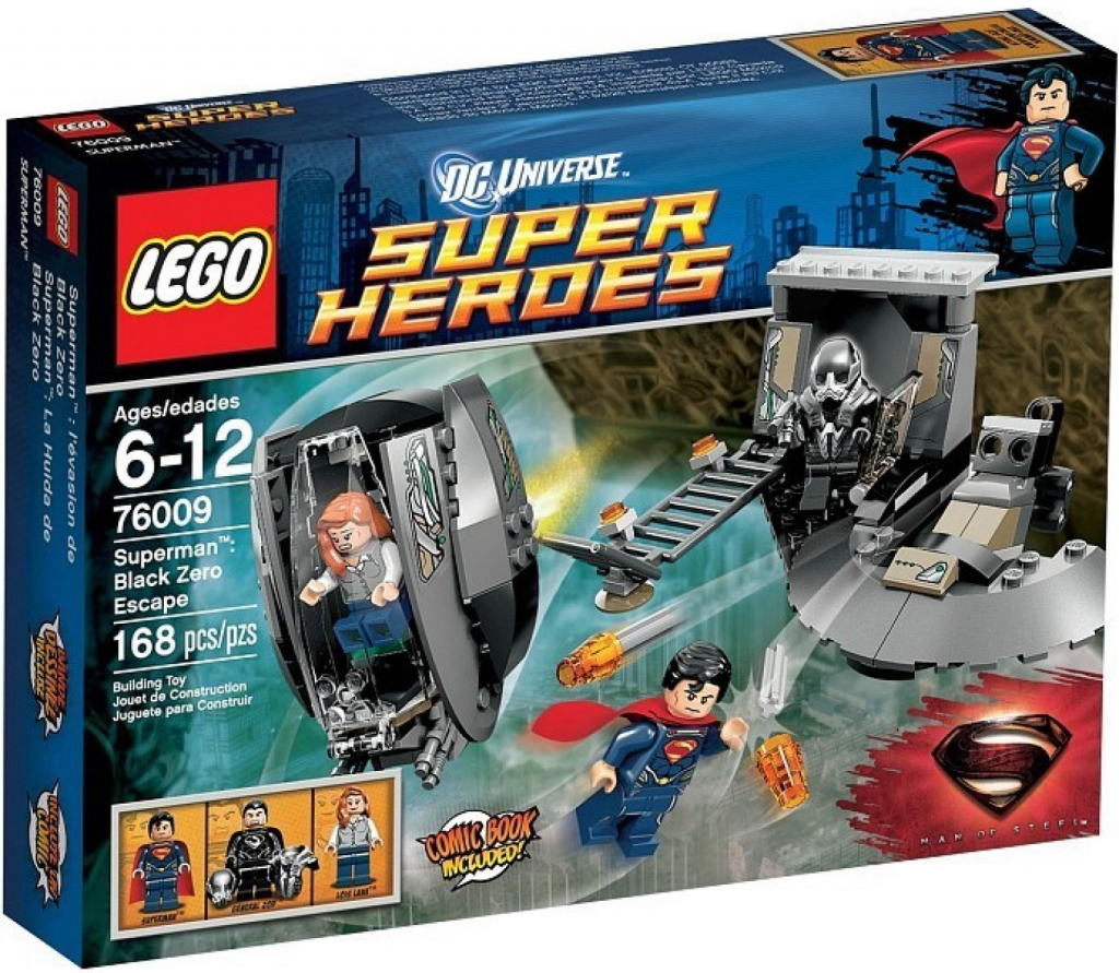 LEGO® Super Heroes 76009 SuperMan Black Zero Escape
