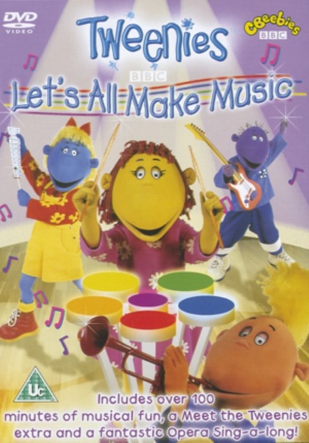 Tweenies - Lets All Make Music DVD