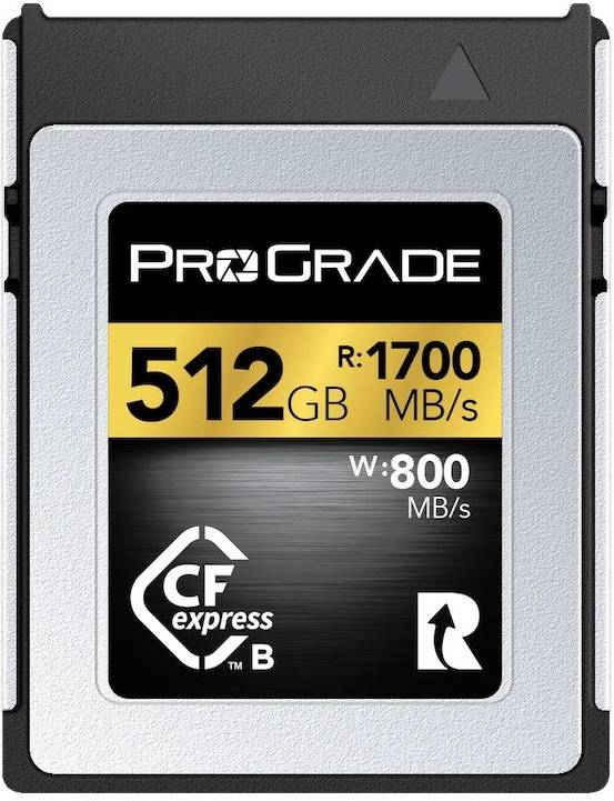 ProGrade Digital CFexpress Type B Gold 512 GB PGCFX512GASNA
