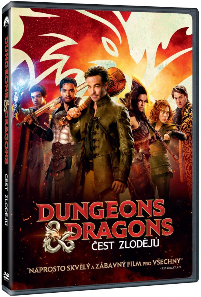 Dungeons & Dragons:Čest zlodějů DVD