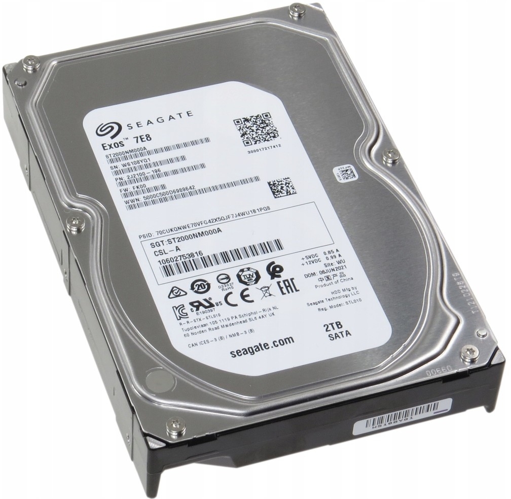 Seagate Exos 7E8 2TB, ST2000NM000A