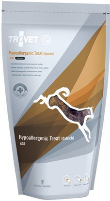 Trovet Hypoallergenic Treat Ostrich HOT stomach 150 g