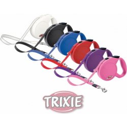 Flexi Mini Comfort Compact 3m/12kg pásek růžové