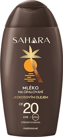 Astrid Sahara mléko na opalování s kokosovým olejem SPF20 200 ml