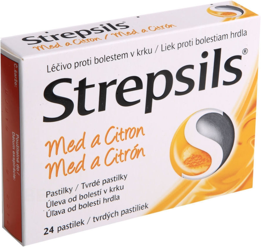 STREPSILS MED A CITRON ORM 0,6MG/1,2MG PAS 24