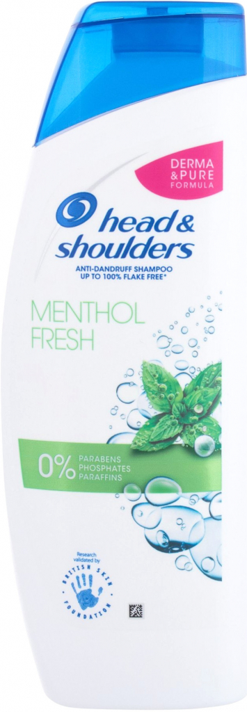 Head & Shoulders Menthol Refresh Anti-Dandruff šampon proti lupům 500 ml