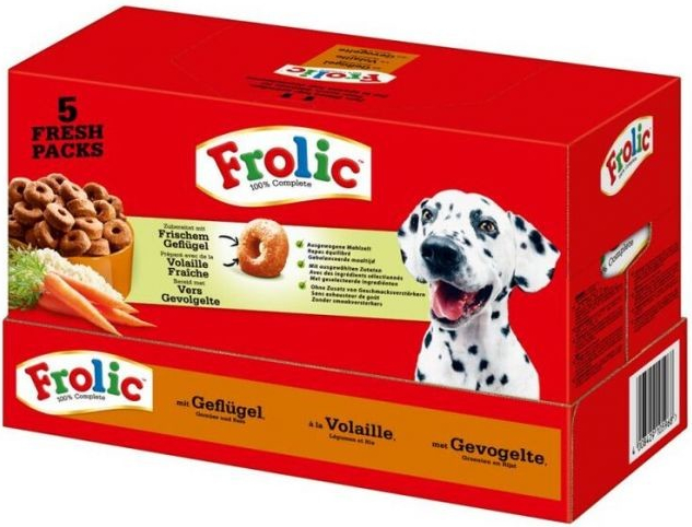 Frolic s drůbežím masem a zeleninou 7,5 kg