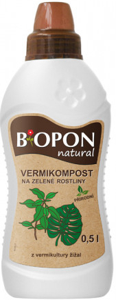 Nohelgarden BOPON VERMIKOMPOST na zelené rostliny 500 ml