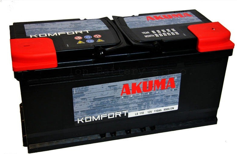 Akuma Komfort 12V 75Ah 640A D26X 75