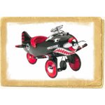 šlapací stíhačka Shark Attack Pedal Plane