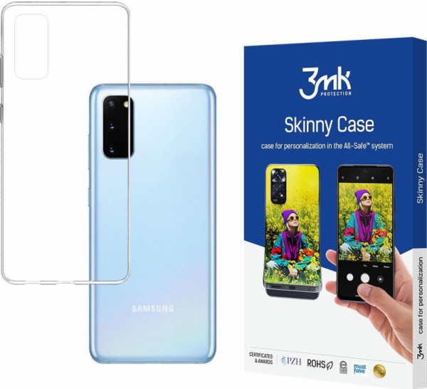 Pouzdro 3mk All-safe Skinny Case Samsung Galaxy S20 SM-G980 čiré