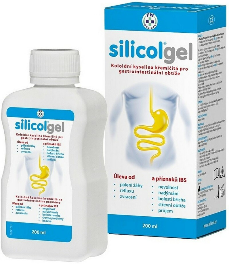 Silicolgel úleva od pálení žáhy 200 ml