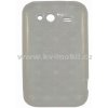HTC Wildfire S silikonový kryt průhledný