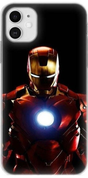 Pouzdro Iron man black Apple iPhone 13 Pro