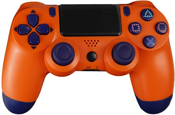 PSko bezdrátový ovladač pro PS4 DoubleShock oranžový 7493