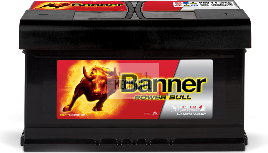 Banner Power Bull 12V 80Ah 700A P80 14